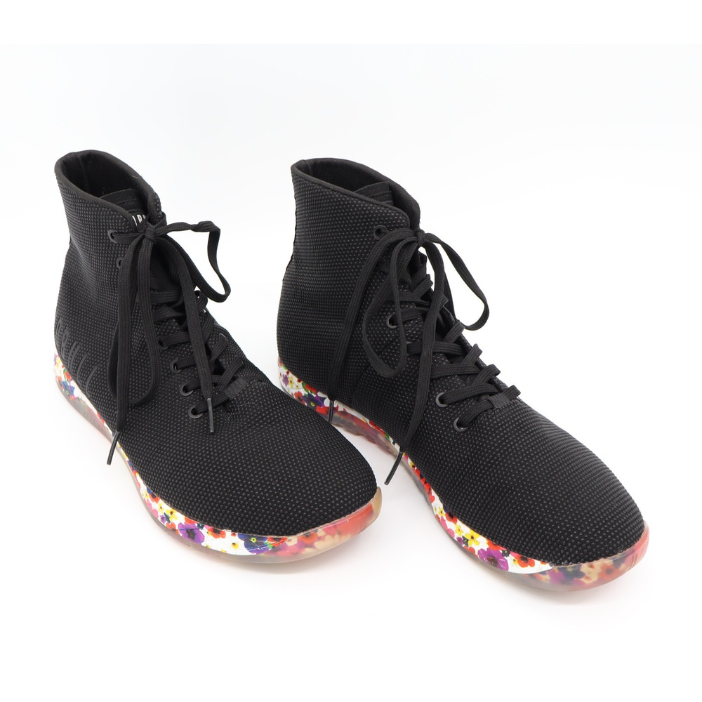 Nobull Men's Trainer High Top Black Daisy Sz US M 14 US